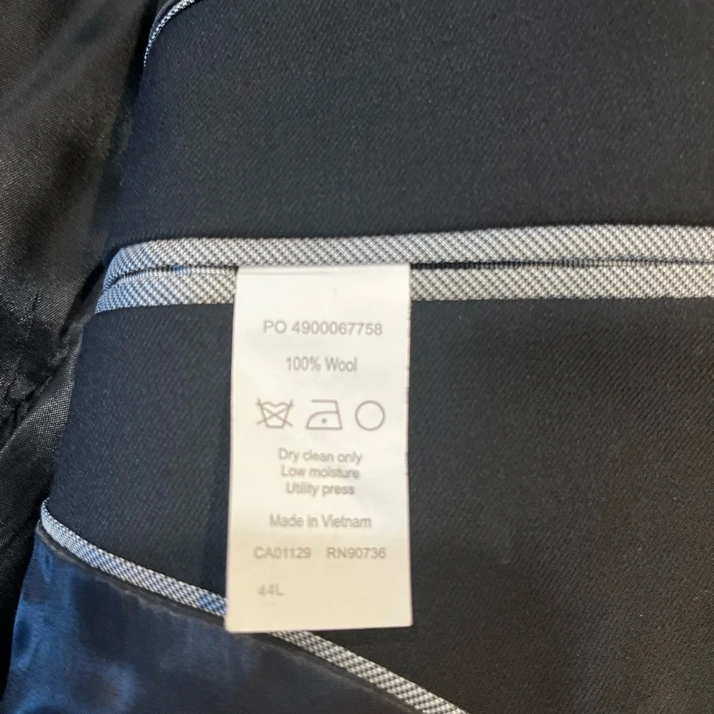 MICHAEL‎ KORS 100%wool Men's Black Blazer